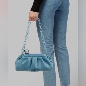 Badgley Mischka Light Blue Clutch